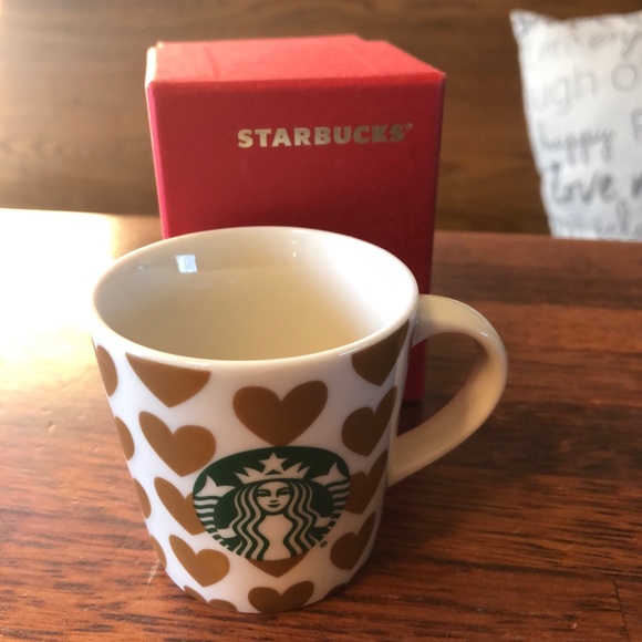 New Starbucks Mini heart espresso mug